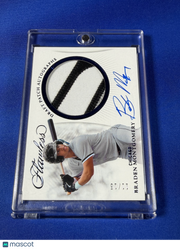Braden Montgomery 2025 Panini Flawless Baseball #DPA-BM Autograph Patch