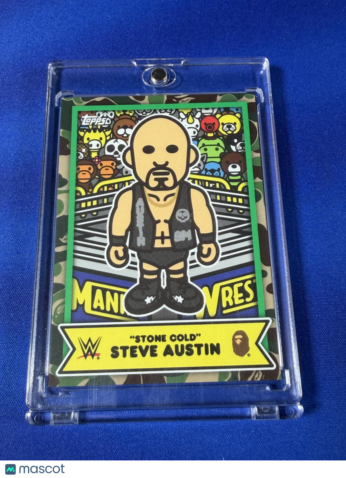 Steve Austin 2025 Topps WWE x BAPE #BMA-6