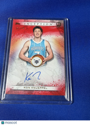Kon Knueppel 2026 Topps Inception #RA-KK Red