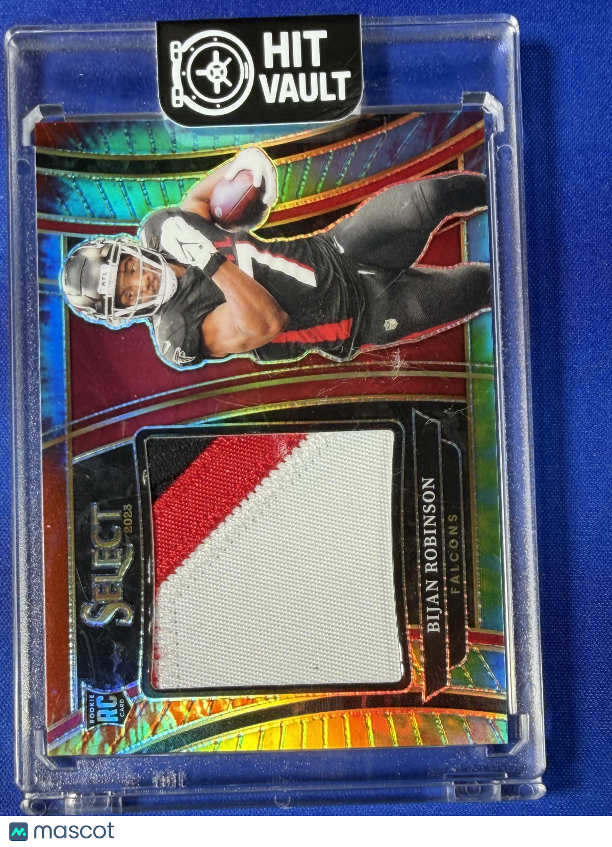 Bijan Robinson 2024 Panini Select #SWA-BRO /25 RC Patch