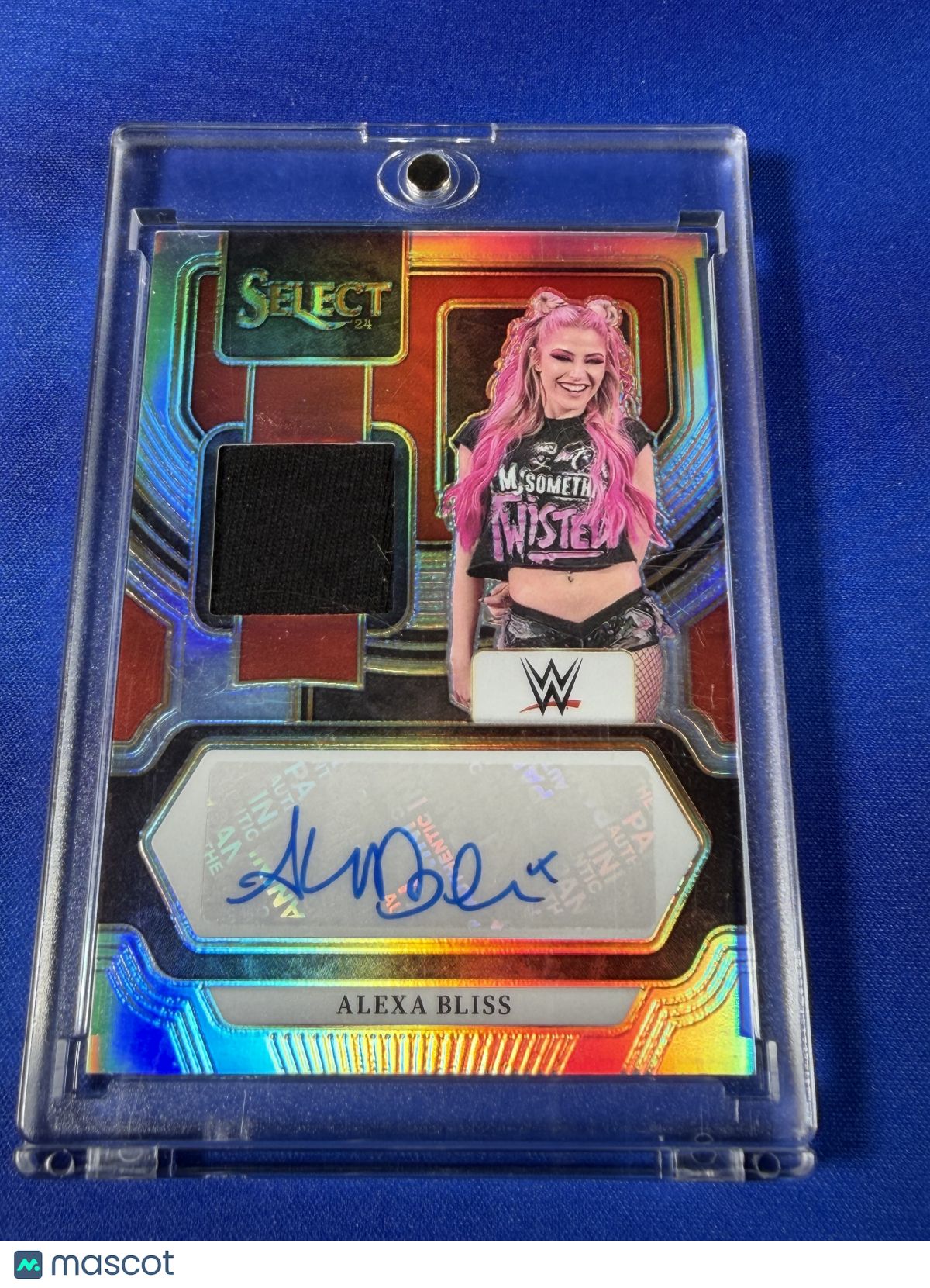 Alexa Bliss 2024 Panini Select WWE #AM-ABS Autograph Memorabilia
