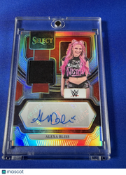 Alexa Bliss 2024 Panini Select WWE #AM-ABS Autograph Memorabilia