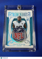 Travis Hunter 2026 Panini National Treasures Tremendous Treasures #TT-THR RC Patch Memorabilia