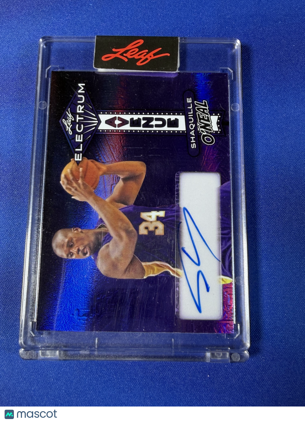 Shaquille O'Neal 2024 Leaf Electrum Avenue #EA-SO1