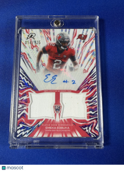 Emeka Egbuka 2026 Topps Resurgence #AU-EE Player-Worn Memorabilia RC