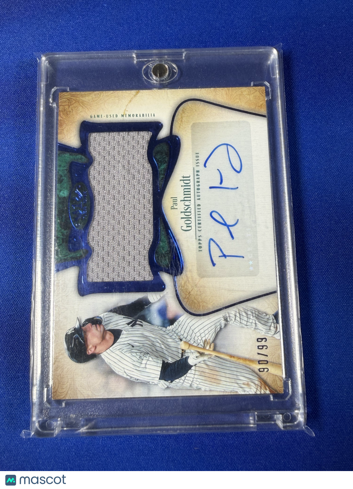 Paul Goldschmidt 2026 Topps Tier One #ATJR-PG /99 Relic Jumbo Relic Memorabilia