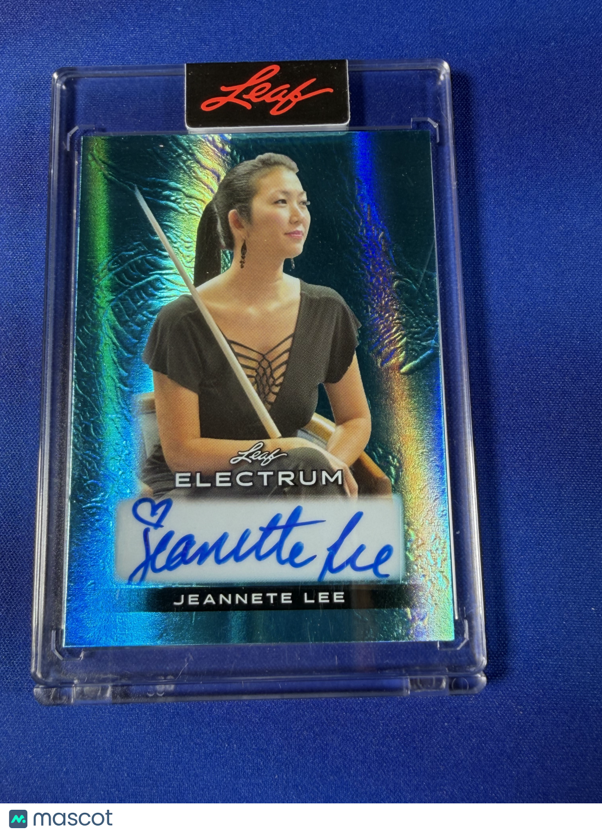 Jeanette Lee 2024 Leaf Electrum #BA-JL2