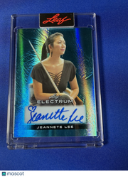 Jeanette Lee 2024 Leaf Electrum #BA-JL2