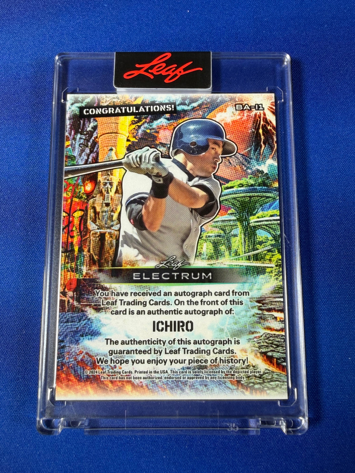 Ichiro Suzuki 2024 Leaf Electrum #BA-I1