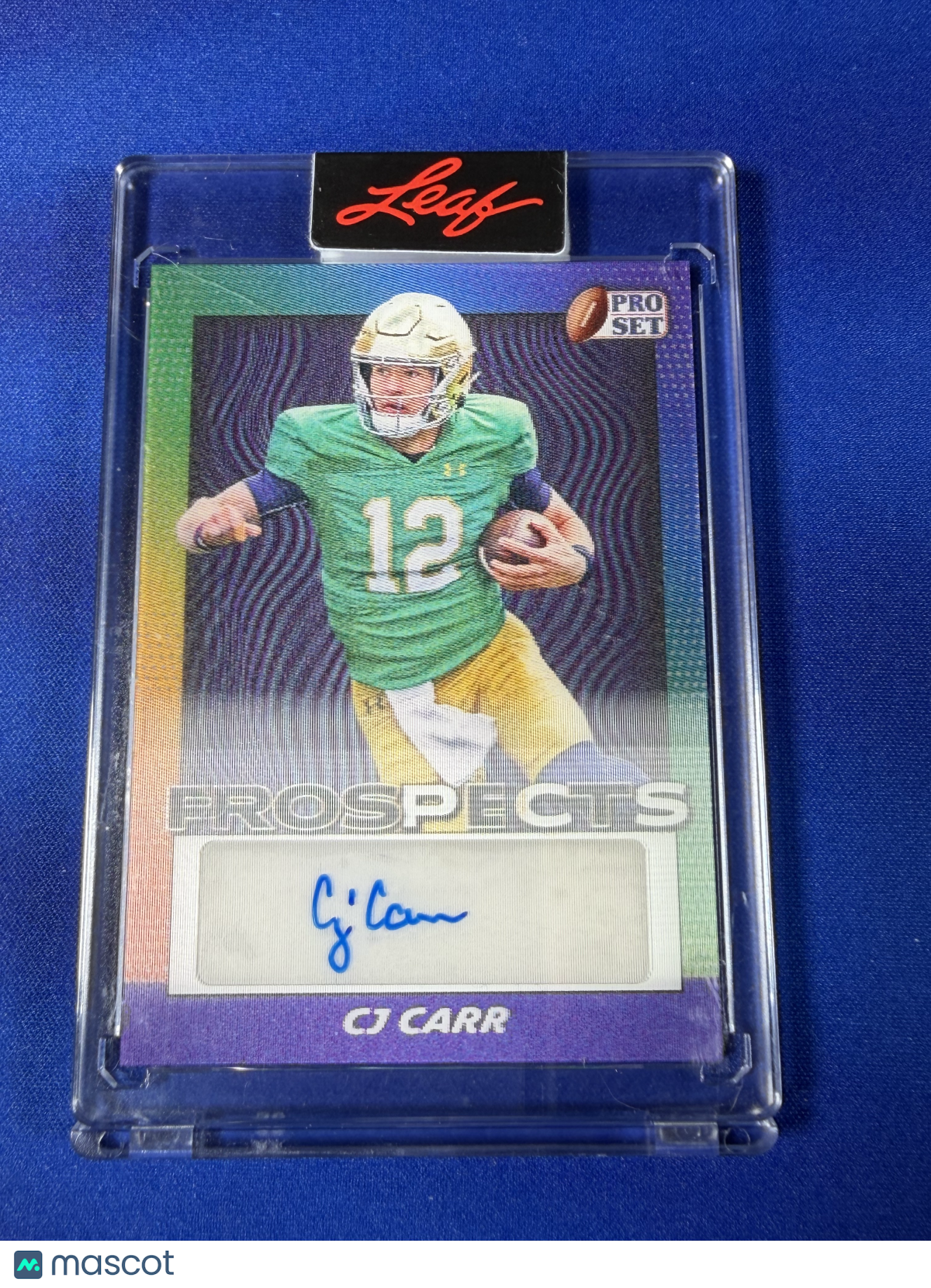 CJ Carr 2024 Leaf Pro Set Prospects #PR-CJC /5