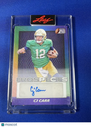 CJ Carr 2024 Leaf Pro Set Prospects #PR-CJC /5