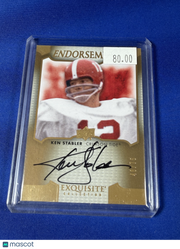 Ken Stabler 2011 Upper Deck Exquisite Collection #E-KS