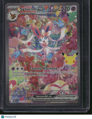 30th Celebration Sylveon EX Holo Secret Rare FA SAR #153/128