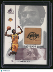 Kobe Bryant 2001 Upper Deck SP Game Floor Edition #8G Game-Used Memorabilia
