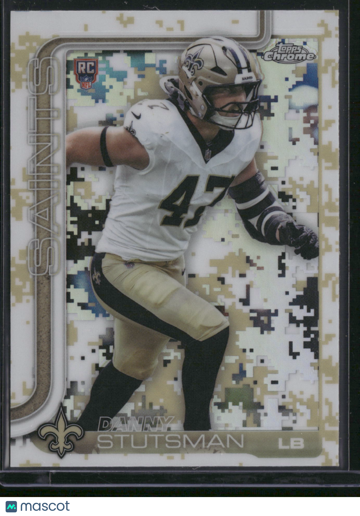 Danny Stutsman 2025 Topps Chrome #373 Camo RC