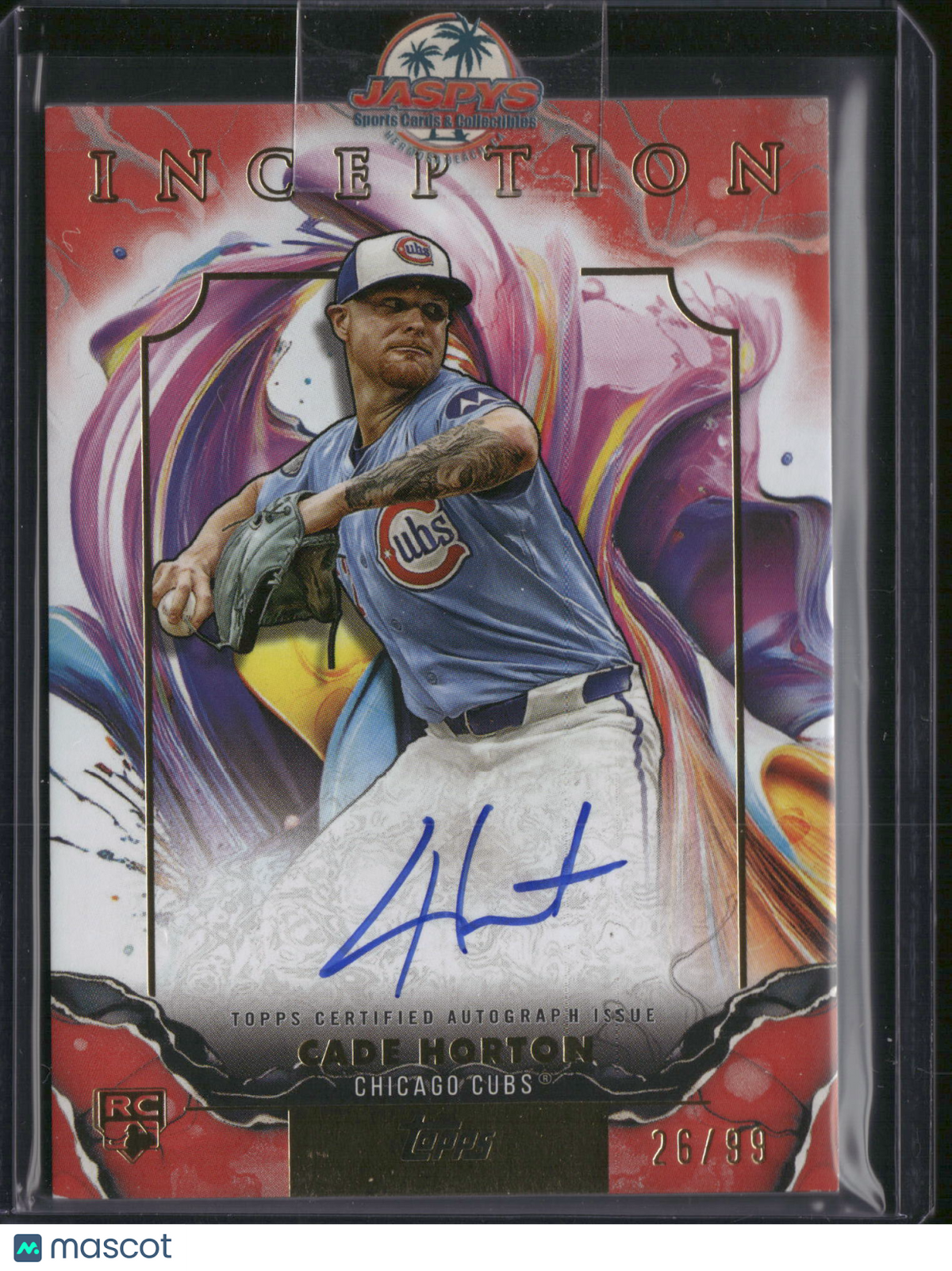 Cade Horton 2025 Topps Inception #RESA-CH Red /99 RC