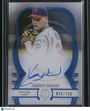 Kerry Wood 2026 Topps Tribute #TA-KW Blue /150 Auto