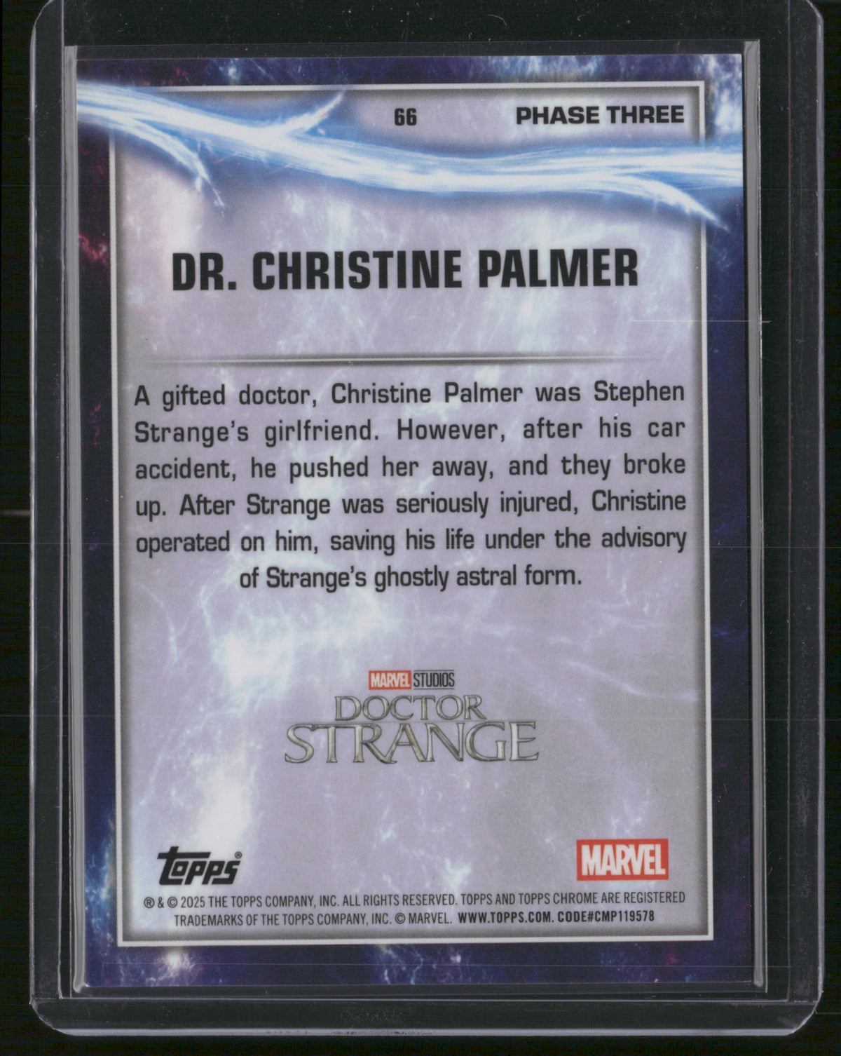 2025 Topps Chrome Marvel Studios Rachel McAdams #66