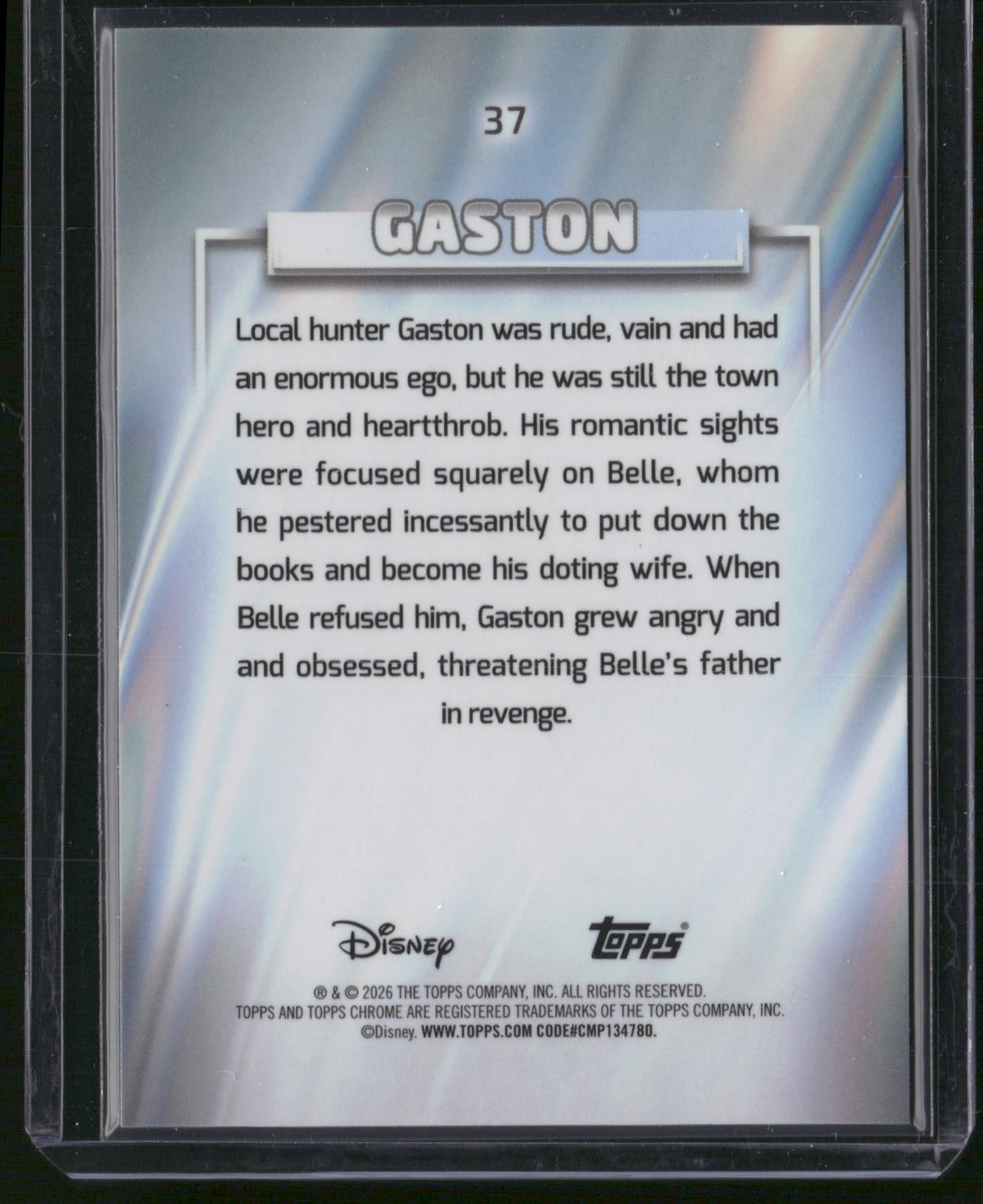 2026 Topps Chrome Disney 065/101 #37