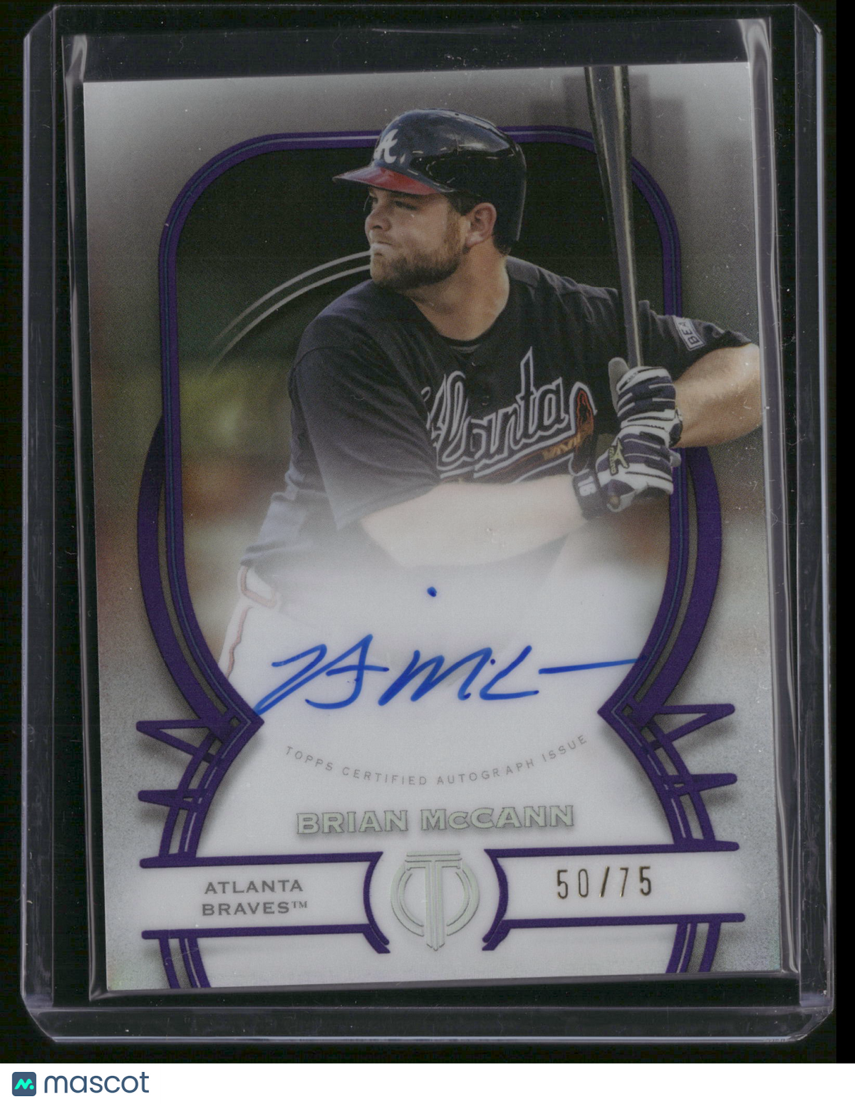 Brian McCann 2026 Topps Tribute #TA-BM Purple /75