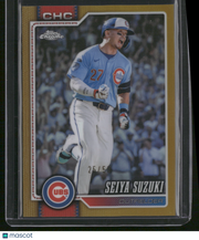 Seiya Suzuki 2026 Topps Chrome #34 Gold /50