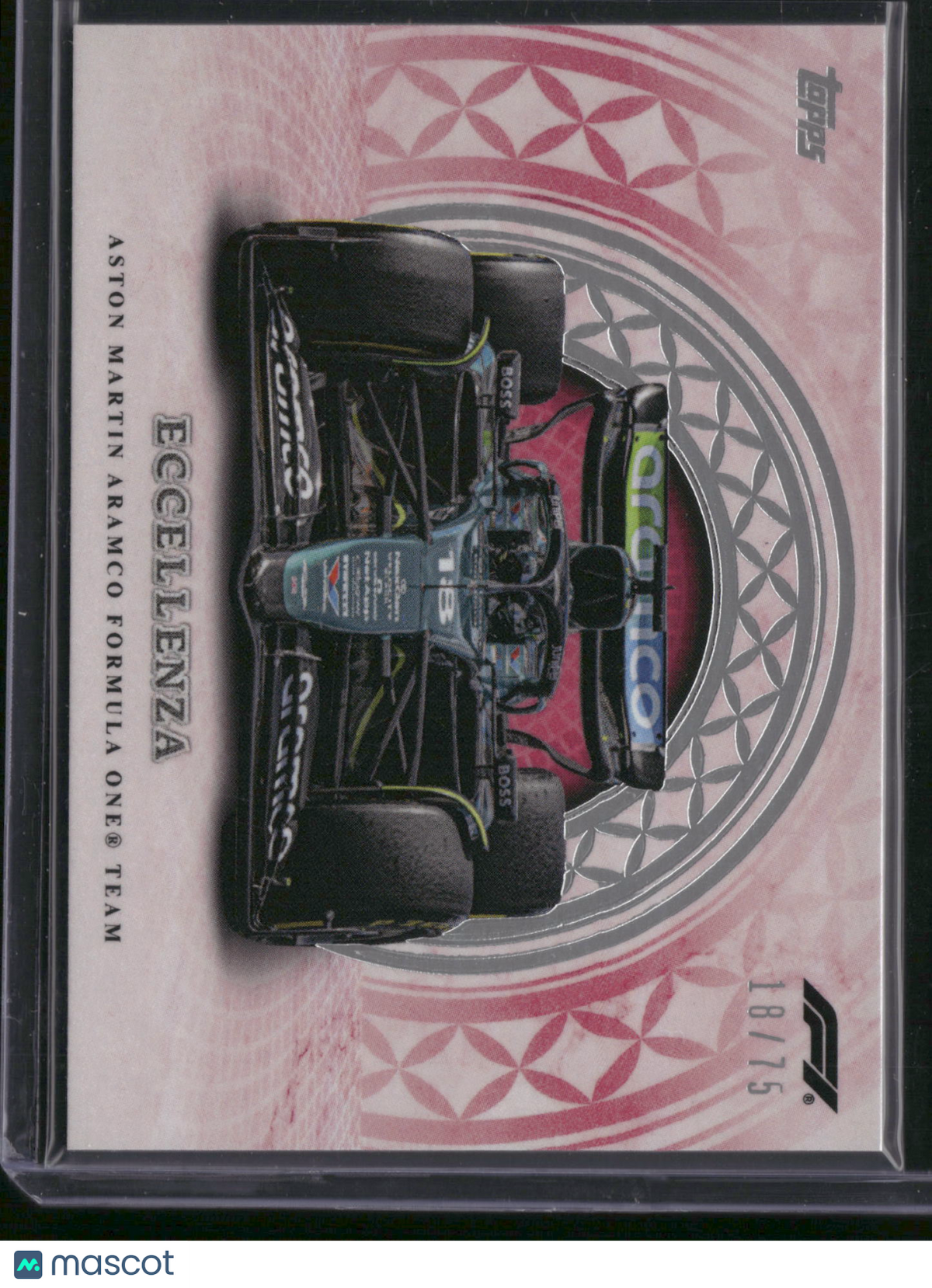 Topps 2024 Eccellenza Formula 1 Macchina Da Corsa MoneyGram Haas F1 Team /75