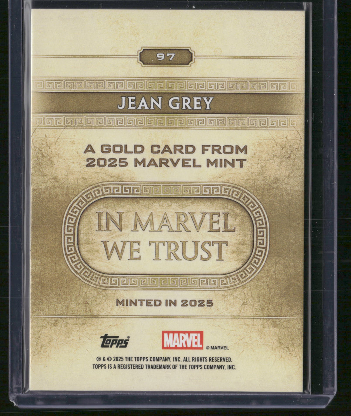 2025 Topps Marvel Mint #97