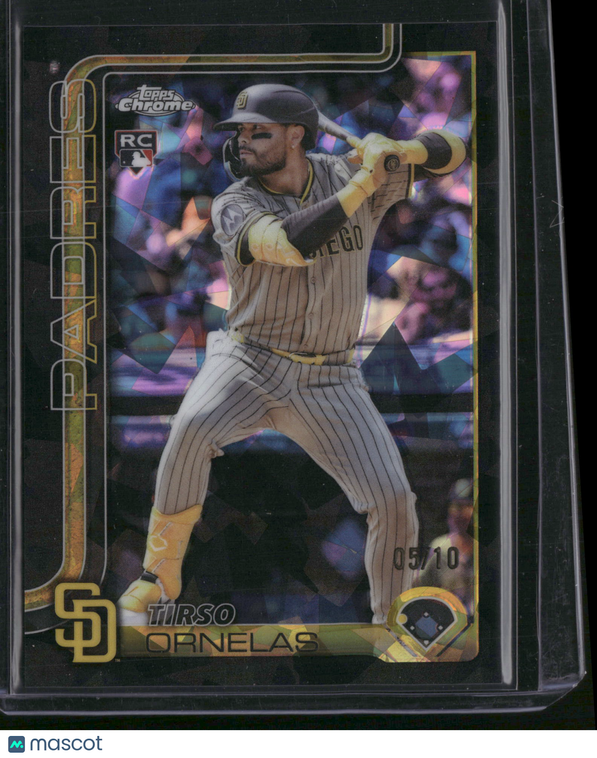 Tirso Ornelas 2025 Topps Chrome Update Series #USC139 /10 RC