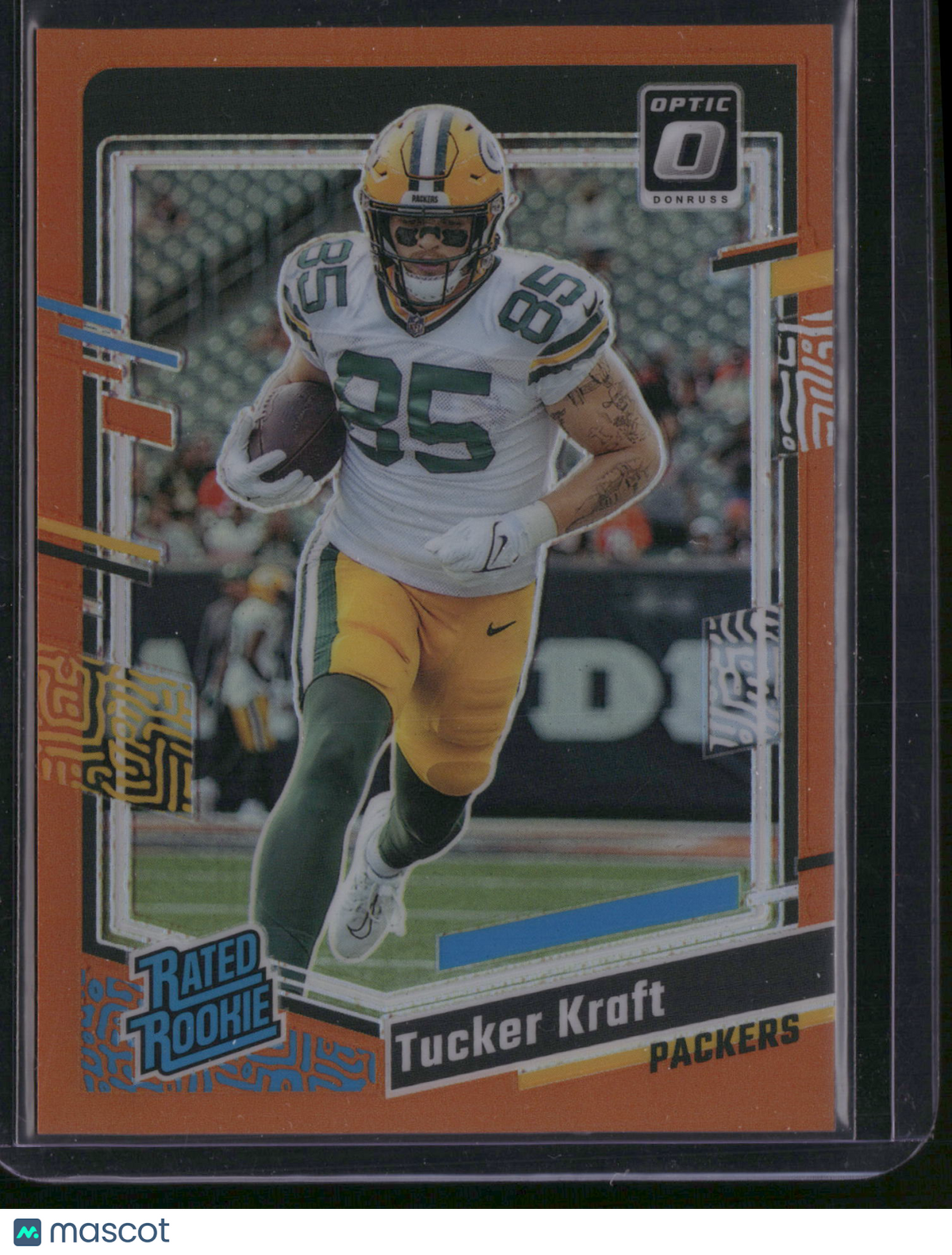 Tucker Kraft 2023 Panini Donruss Optic Football #243 Orange /249