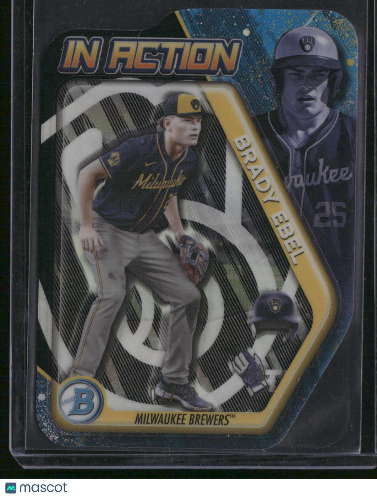 Brady Ebel 2025 Bowman Chrome #BIA-20