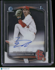 Tanner Franklin 2025 Bowman Chrome #CPA-TF