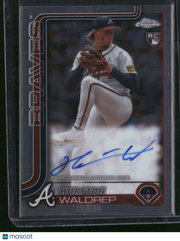 Hurston Waldrep 2025 Topps Chrome #RA-HW RC