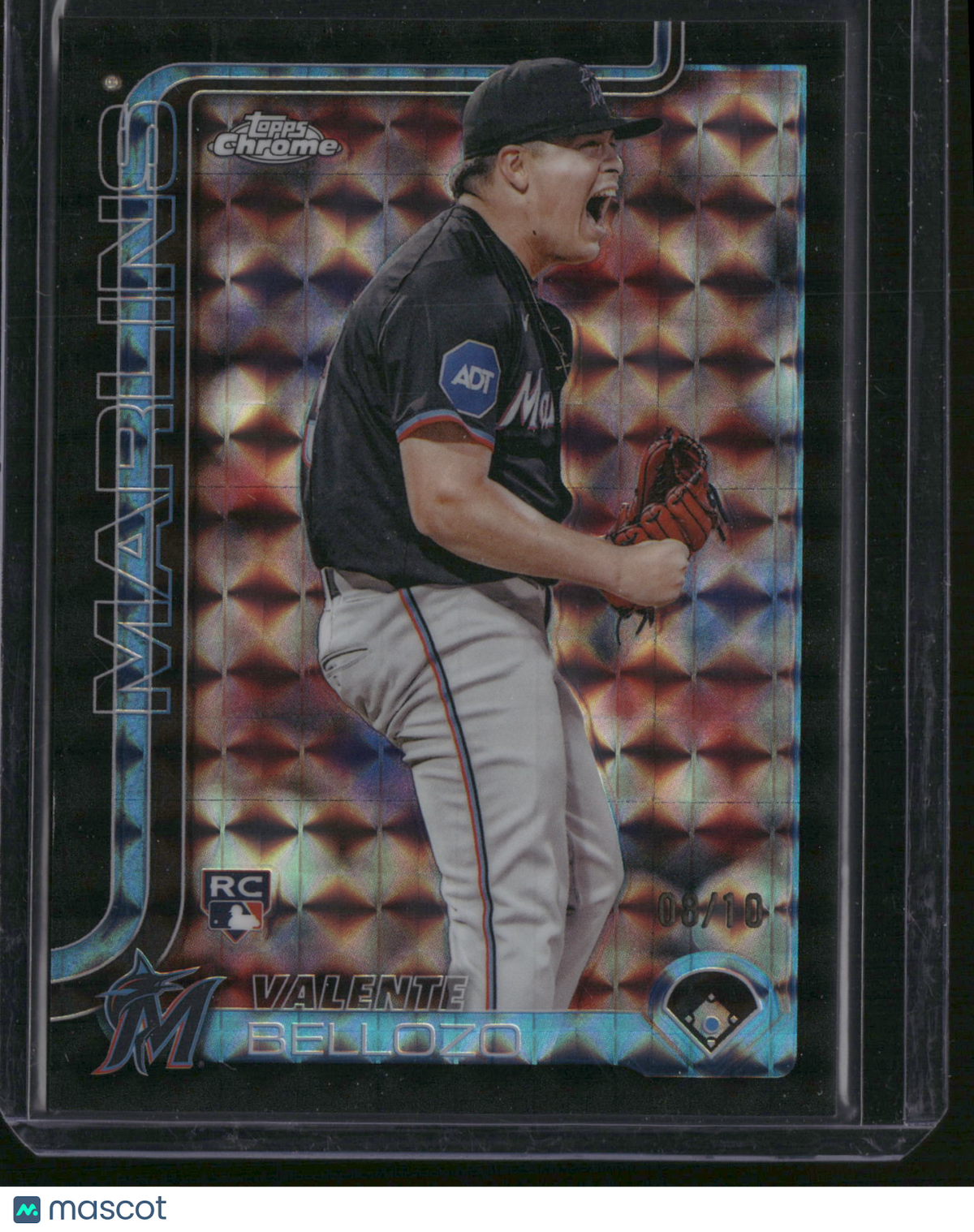 Valente Bellozo 2025 Topps Chrome #122 /10 RC