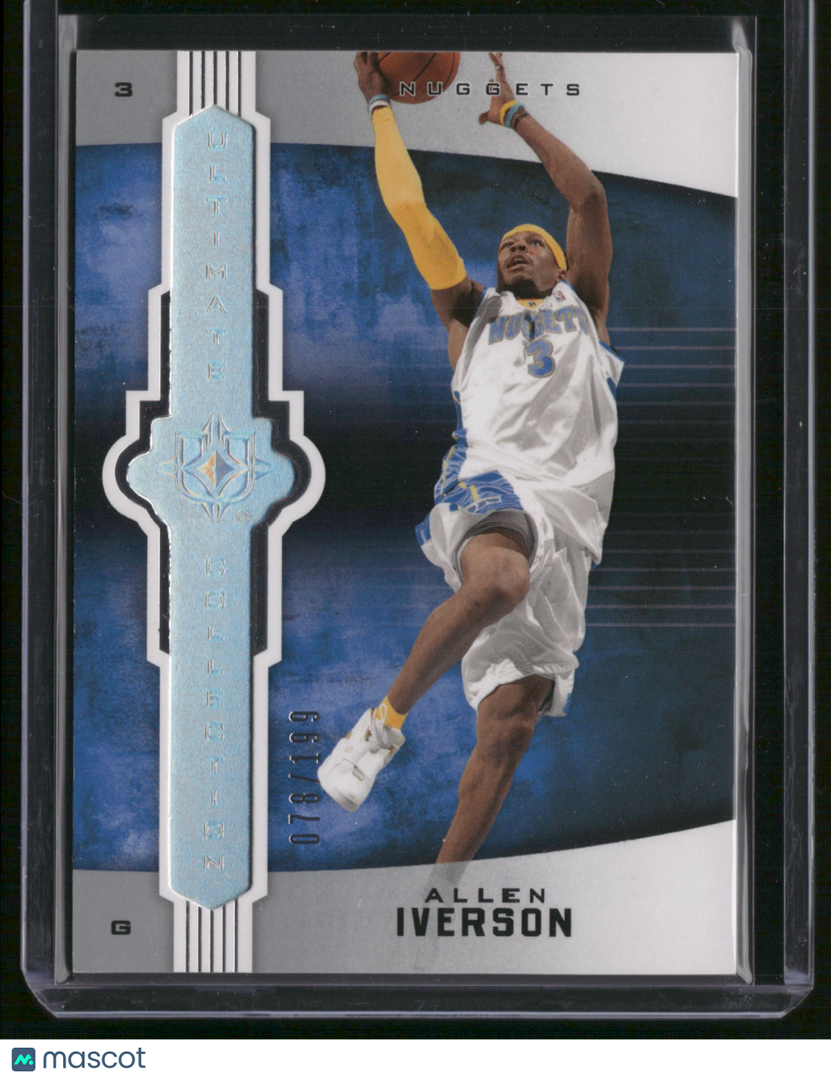 Allen Iverson 2008 Upper Deck Ultimate Collection #46 /199