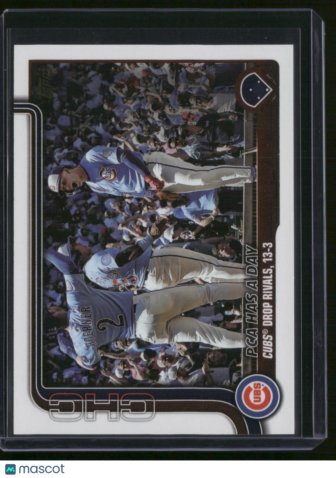 Nico Hoerner Pete Crow-Armstrong 2025 Topps Update Series #US164
