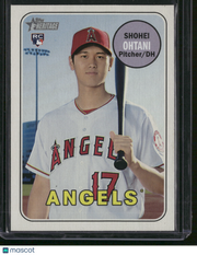 Shohei Ohtani 2018 Topps Heritage High Number #600 RC