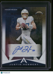 Justin Herbert 2022 Panini Chronicles Ascension Football #ASC-JHE