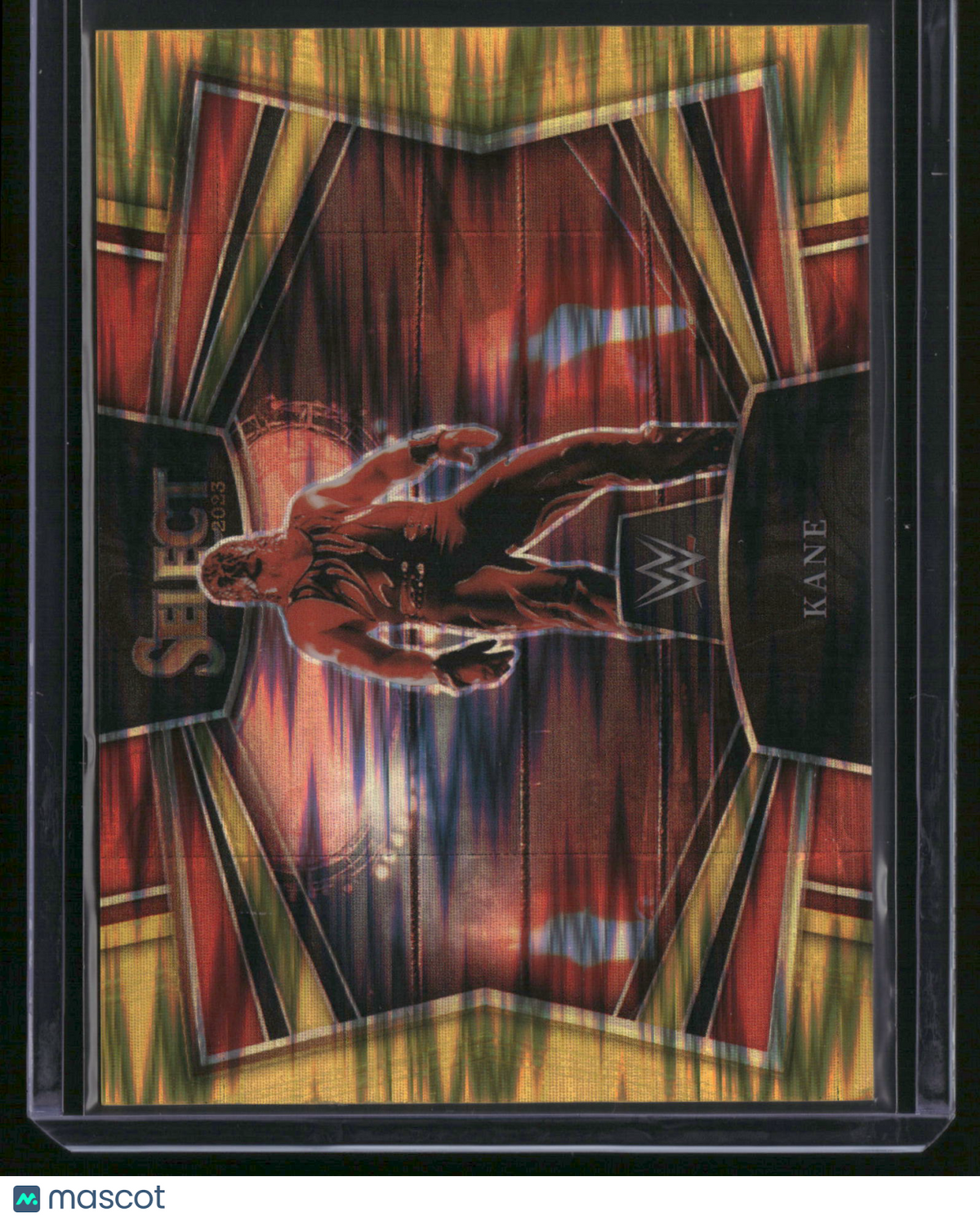 Kane 2023 Panini Select WWE #9 Gold Flash /10