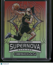 Stephen Curry 2024 Panini Obsidian Supernova #9 /60