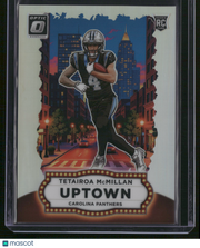 Tetairoa McMillan 2025 Panini Donruss Optic #No. 20 RC Uptown Case Hit