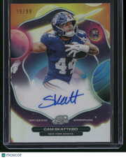 Cam Skattebo 2025 Topps Cosmic Chrome Football #FFS-CS /99 RC