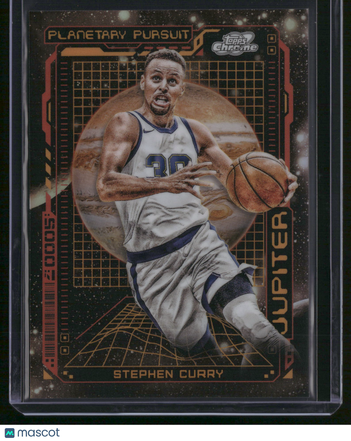 Stephen Curry 2024 Topps Chrome Planetary Pursuit #PPJ-2 Jupiter SSP Case Hit
