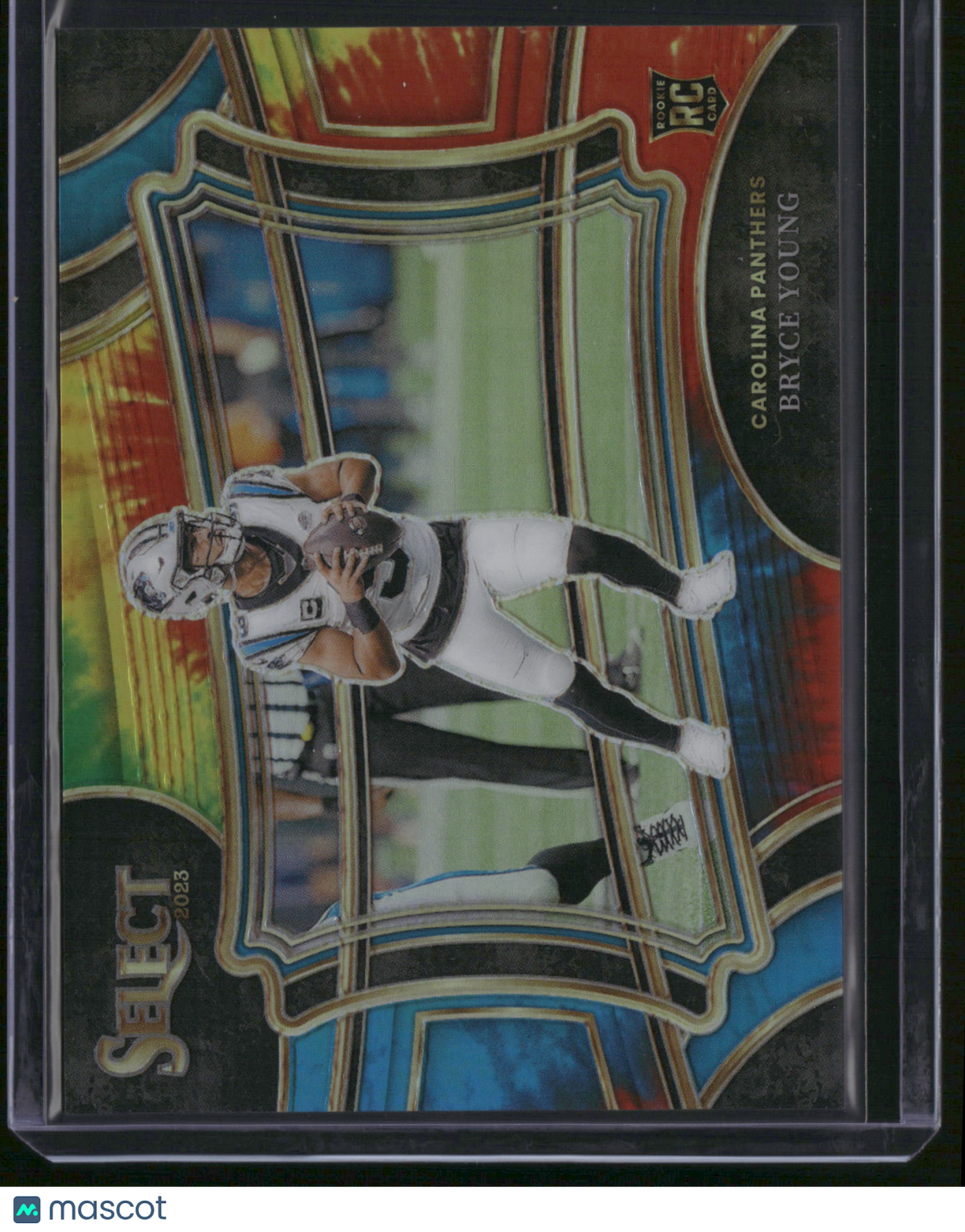 Bryce Young 2024 Panini Select #313 Tie-Dye Prizm /25 RC