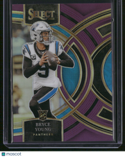 Bryce Young 2024 Panini Select #167 Purple RC