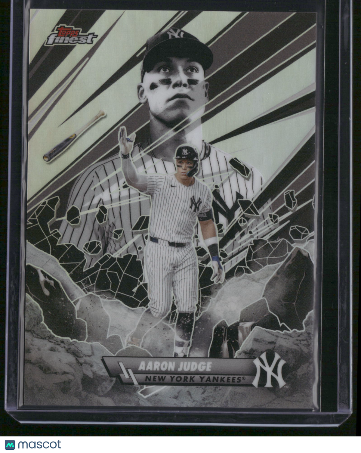 Aaron Judge 2026 Topps Finest #S-19 Smashing Through Case Hit SP