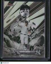 Aaron Judge 2026 Topps Finest #S-19 Smashing Through Case Hit SP