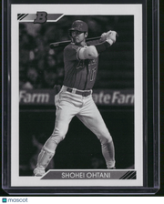 Shohei Ohtani 2020 Bowman Heritage #26 Black and White