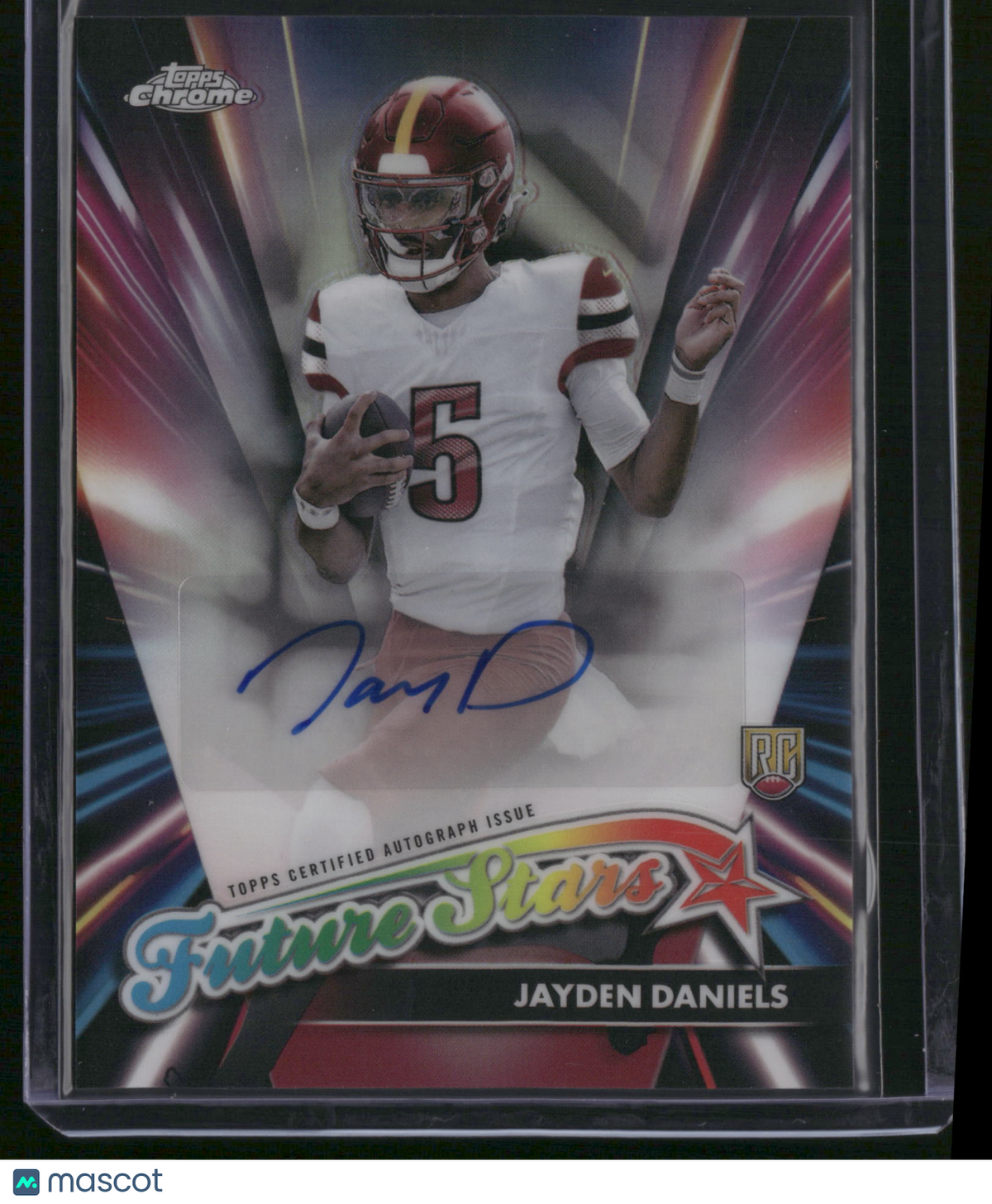 Jayden Daniels 2024 Topps Chrome #FSA-JD RC Future Stars Auto