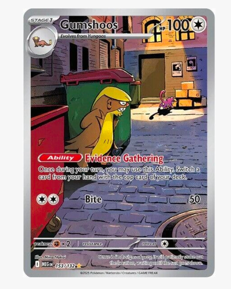 Gumshoos 153/132 Illustration Rare