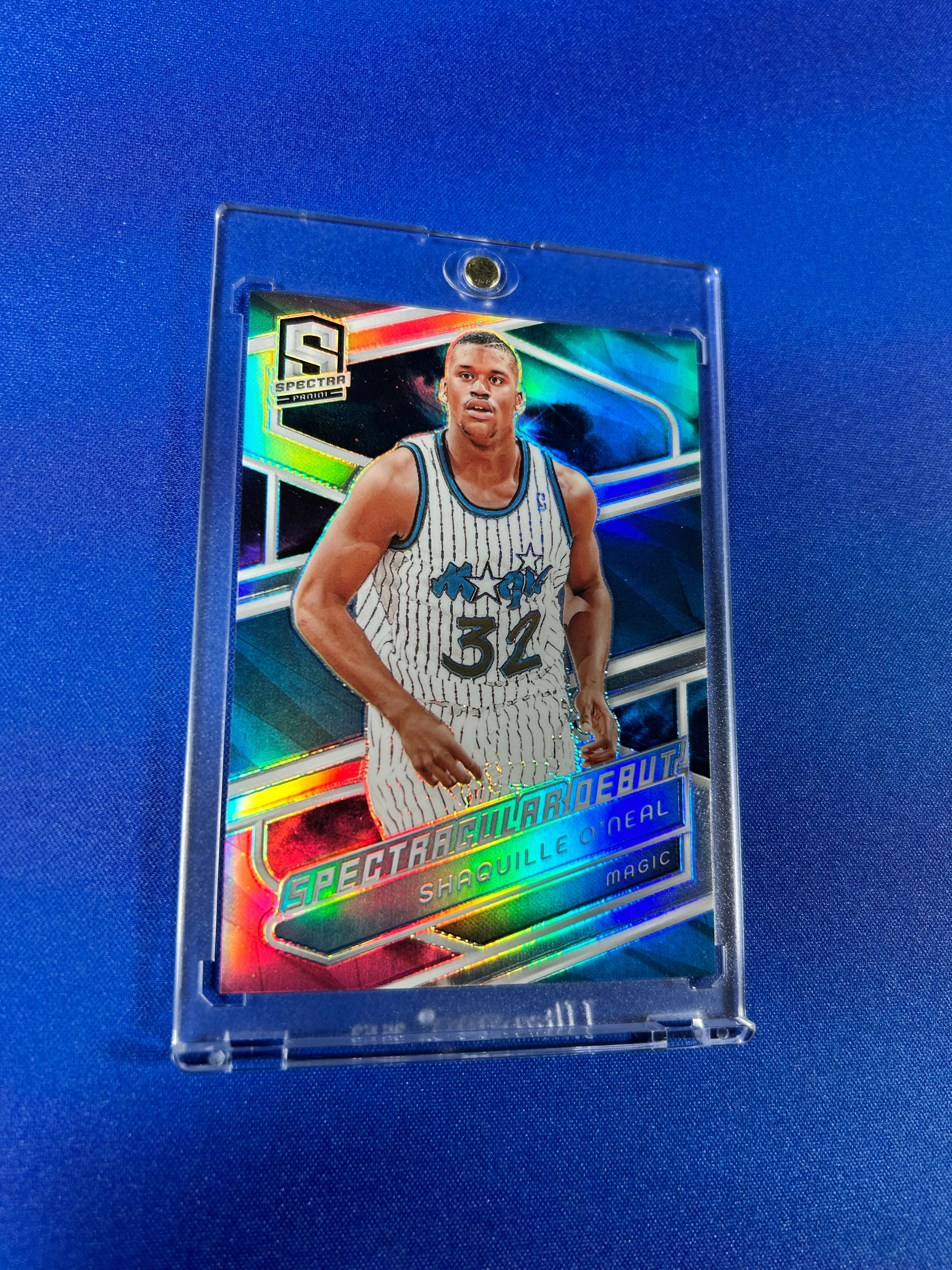Shaquille O'Neal 2024 Panini Spectra Spectacular Debut #178 Nebula 1/1